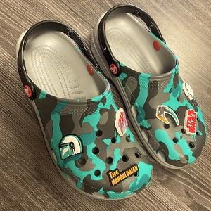 New! Star Wars Crocs Camo men’s 6 women’s 8